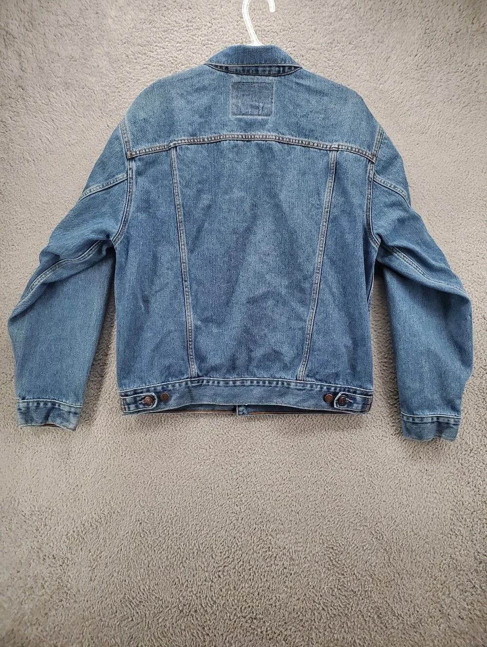 Levis Standard Trucker Denim Jean Jacket Mens Medium Blue 70507